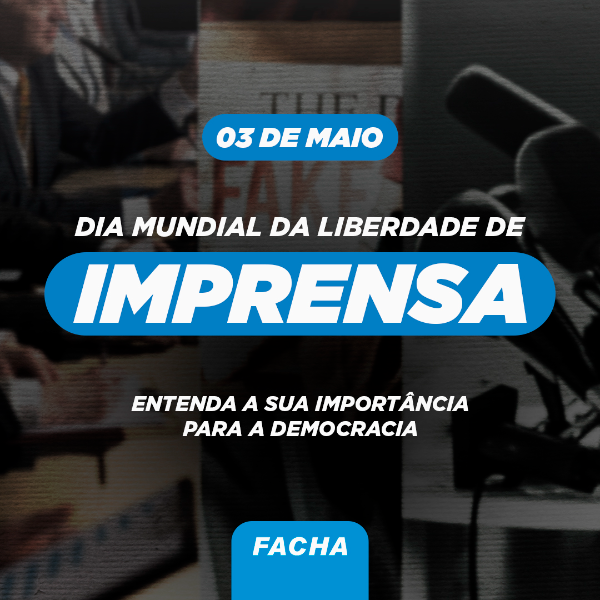 Dia Nacional da Liberdade de imprensa - trs de maio de 2024