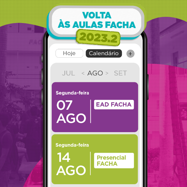 volta s aulas faculdade facha 2023.2